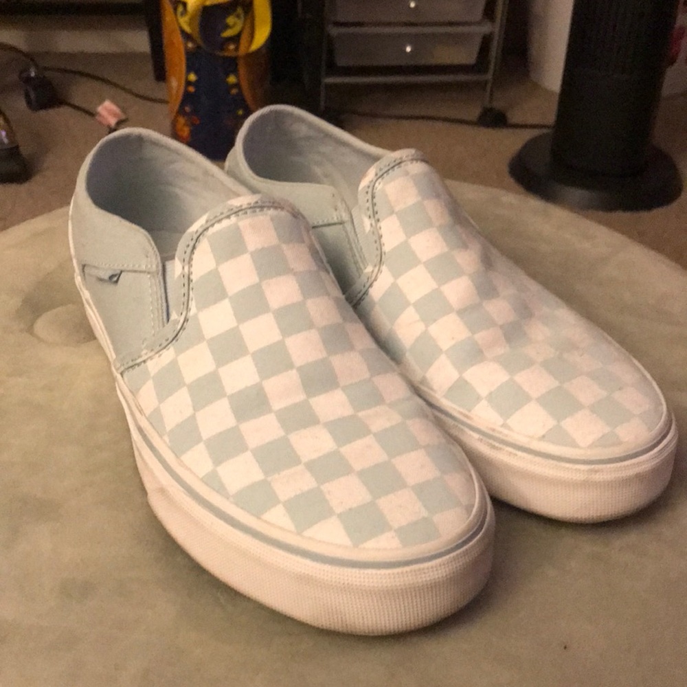 Asher Checkerboard Vans
